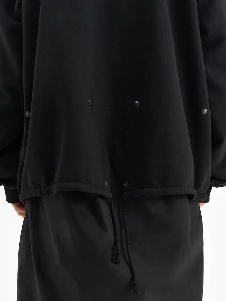 ALPHA X JIYONGKIM SUN BLEACHED FISHTAIL HOODIE