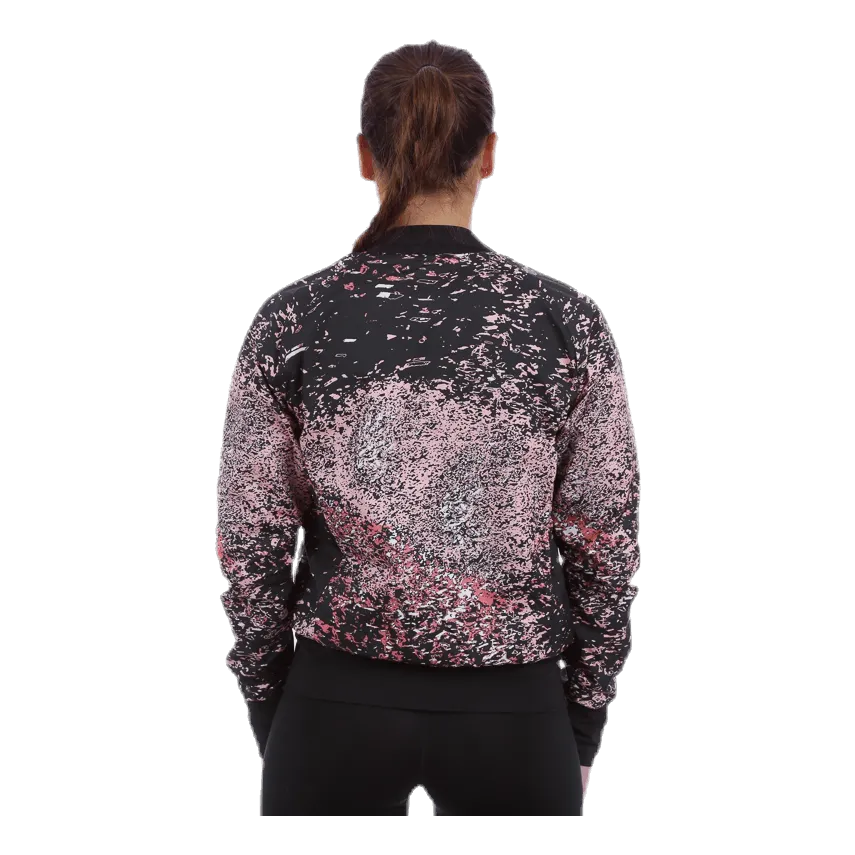 AW Interlect Bomber Jacket Pink