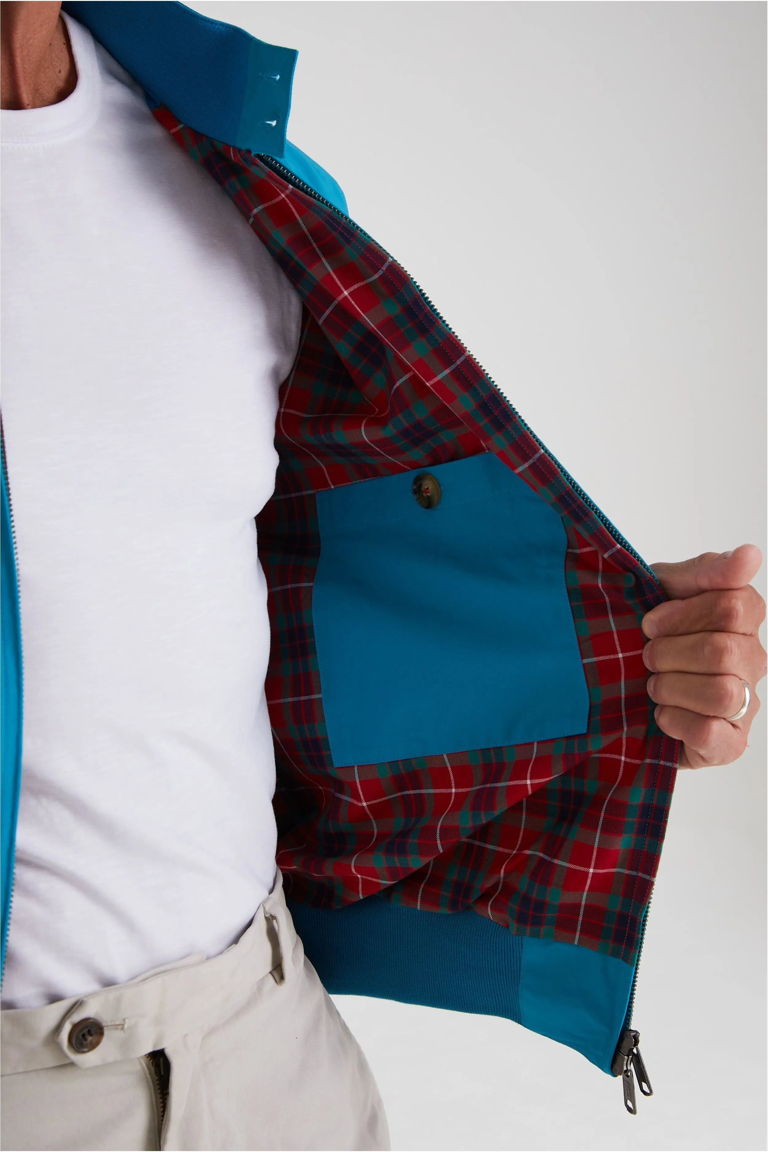 Baracuta - G9 Modern Classic Dark Turquoise - Harrington Jacket