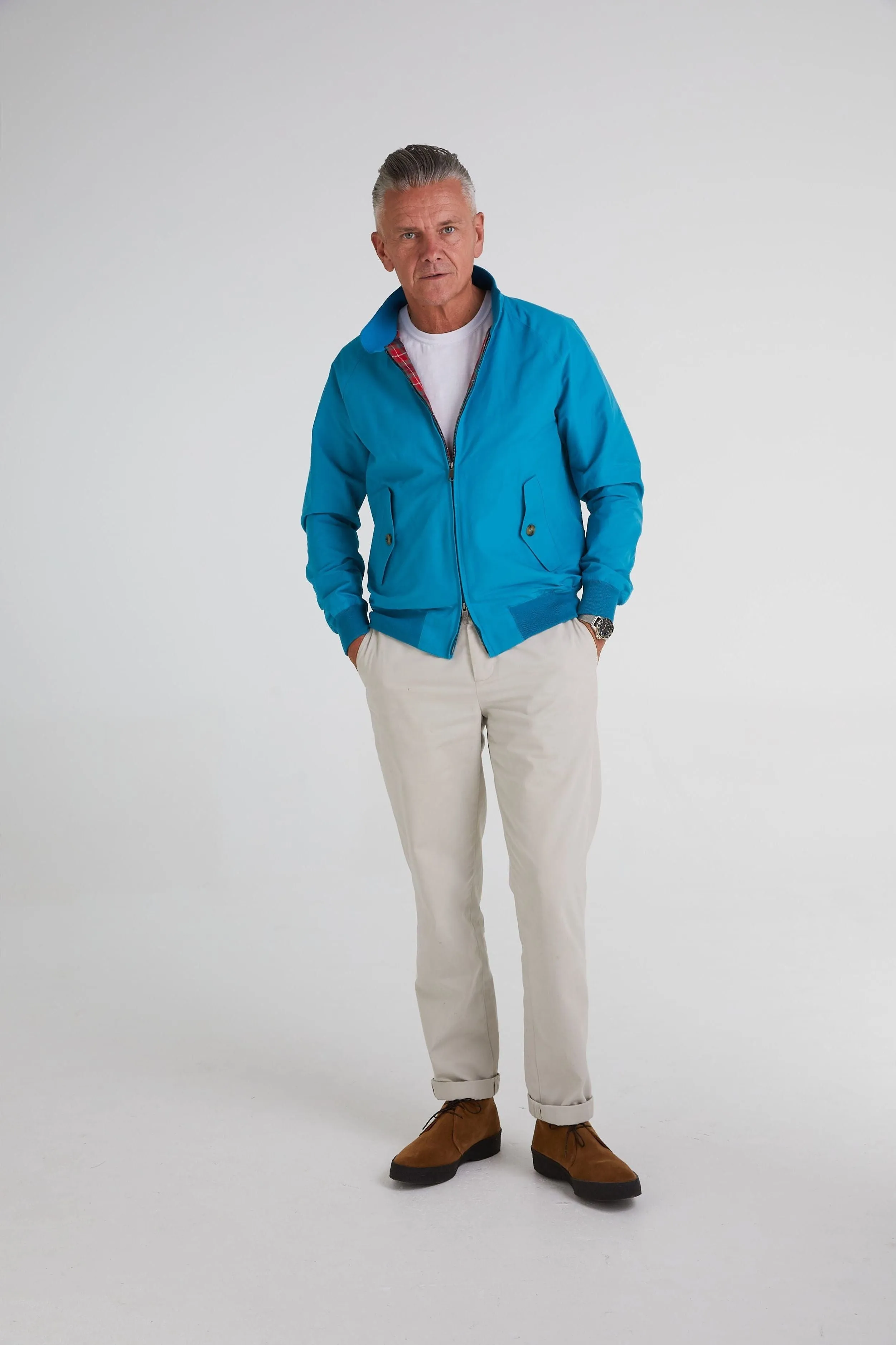 Baracuta - G9 Modern Classic Dark Turquoise - Harrington Jacket