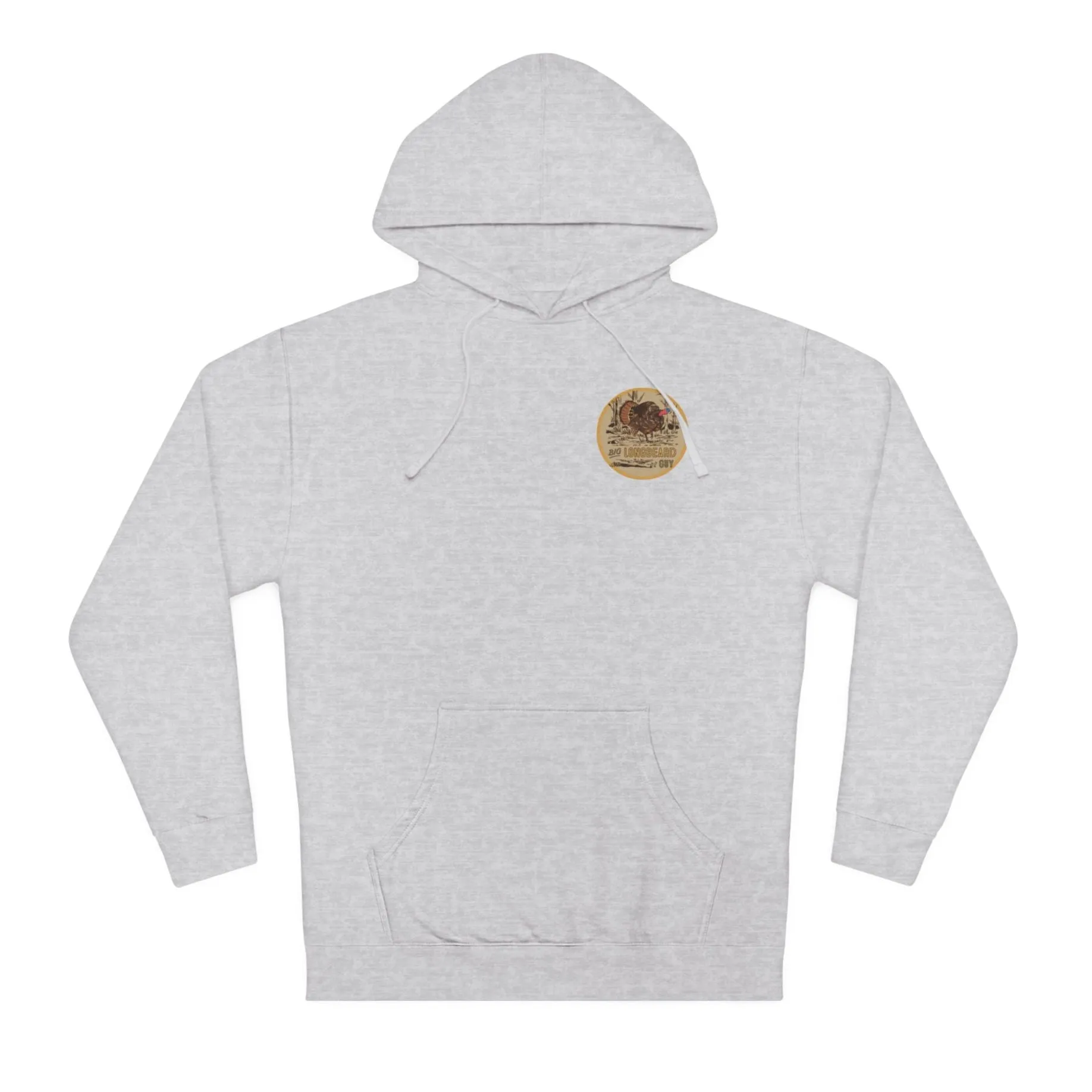 Big Longbeard Guy Badge Hoodie