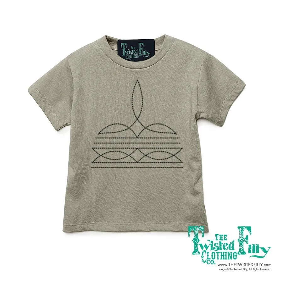 Boot Stitch - S/S Youth Tee - Assorted Colors