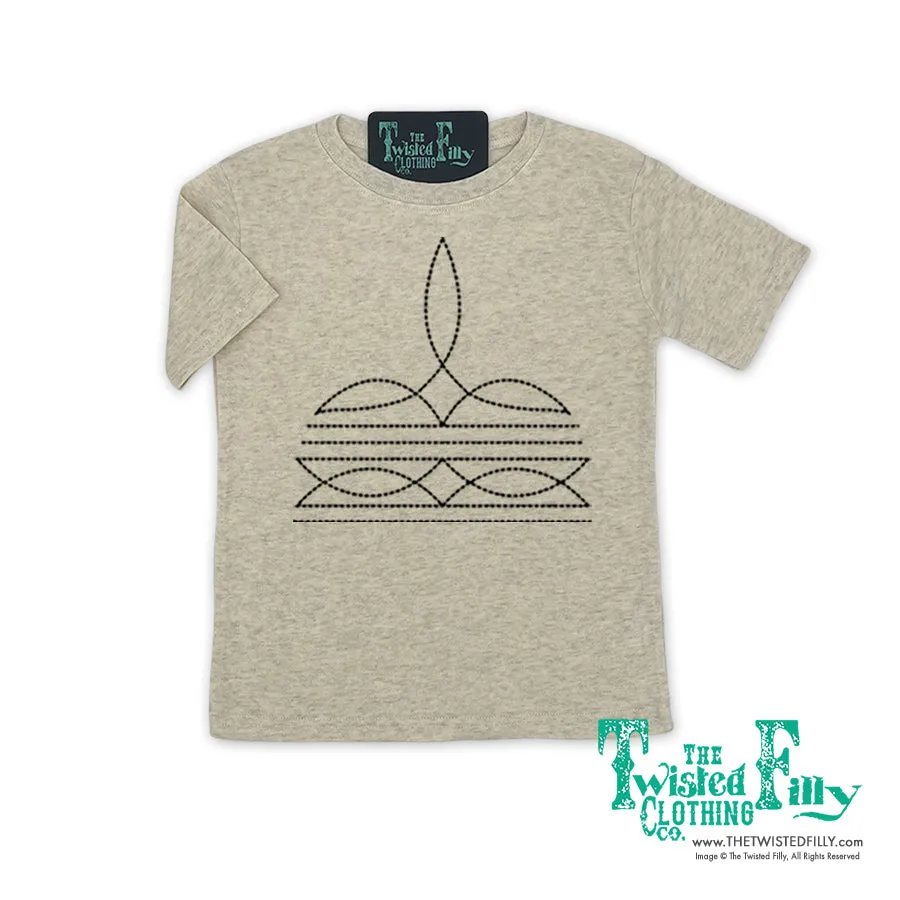 Boot Stitch - S/S Youth Tee - Assorted Colors