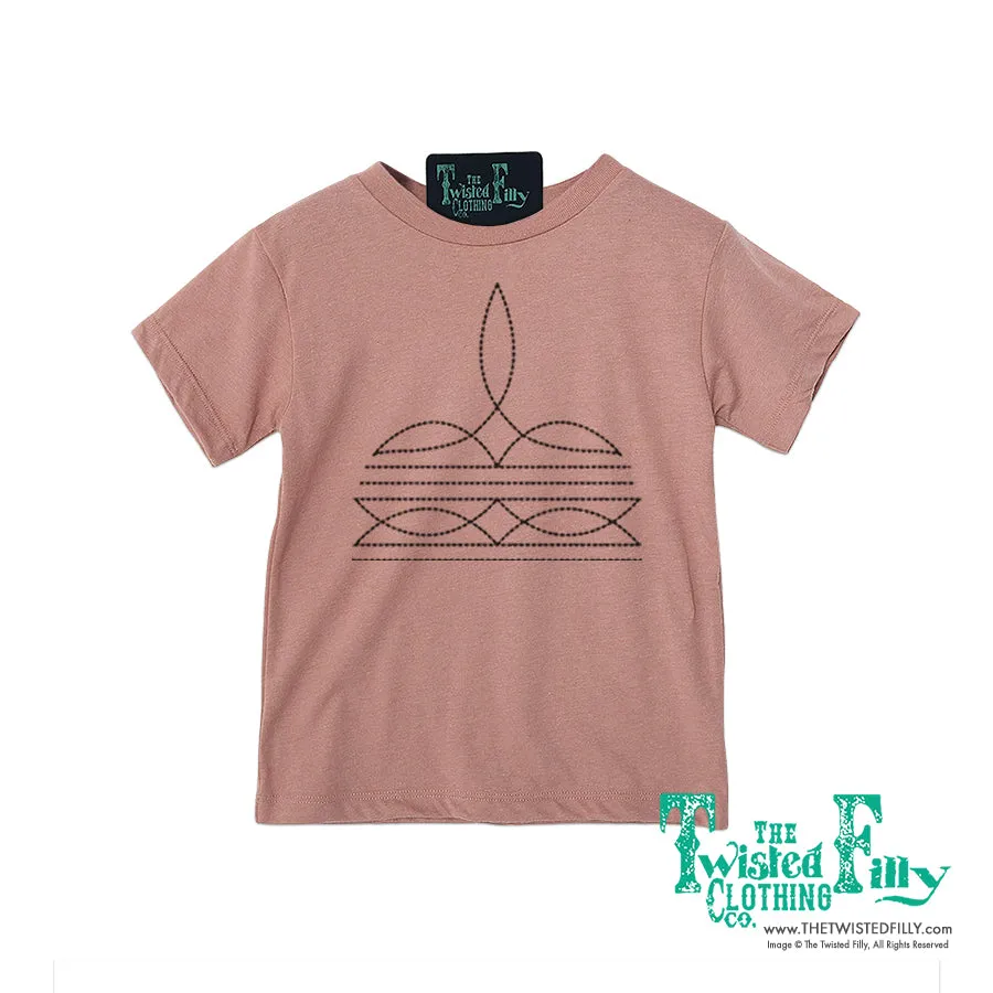 Boot Stitch - S/S Youth Tee - Assorted Colors