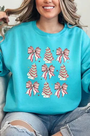 Cakes And Bows Christmas Unisex NuBlend Crew Sweatshirt