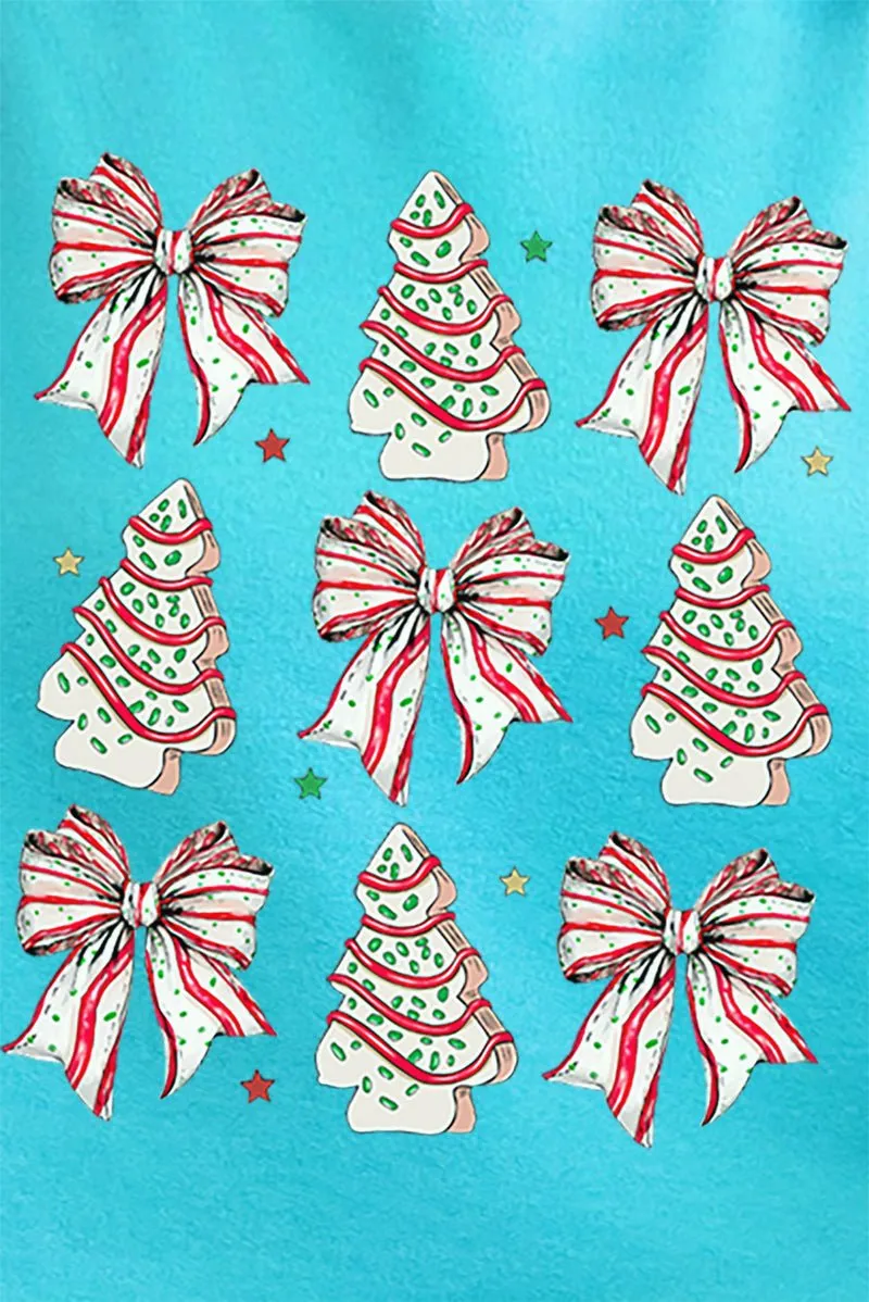 Cakes And Bows Christmas Unisex NuBlend Crew Sweatshirt