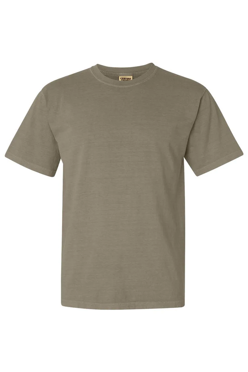Camo Collage Coquette Bows Comfort Colors Adult Ring-Spun Cotton Tee