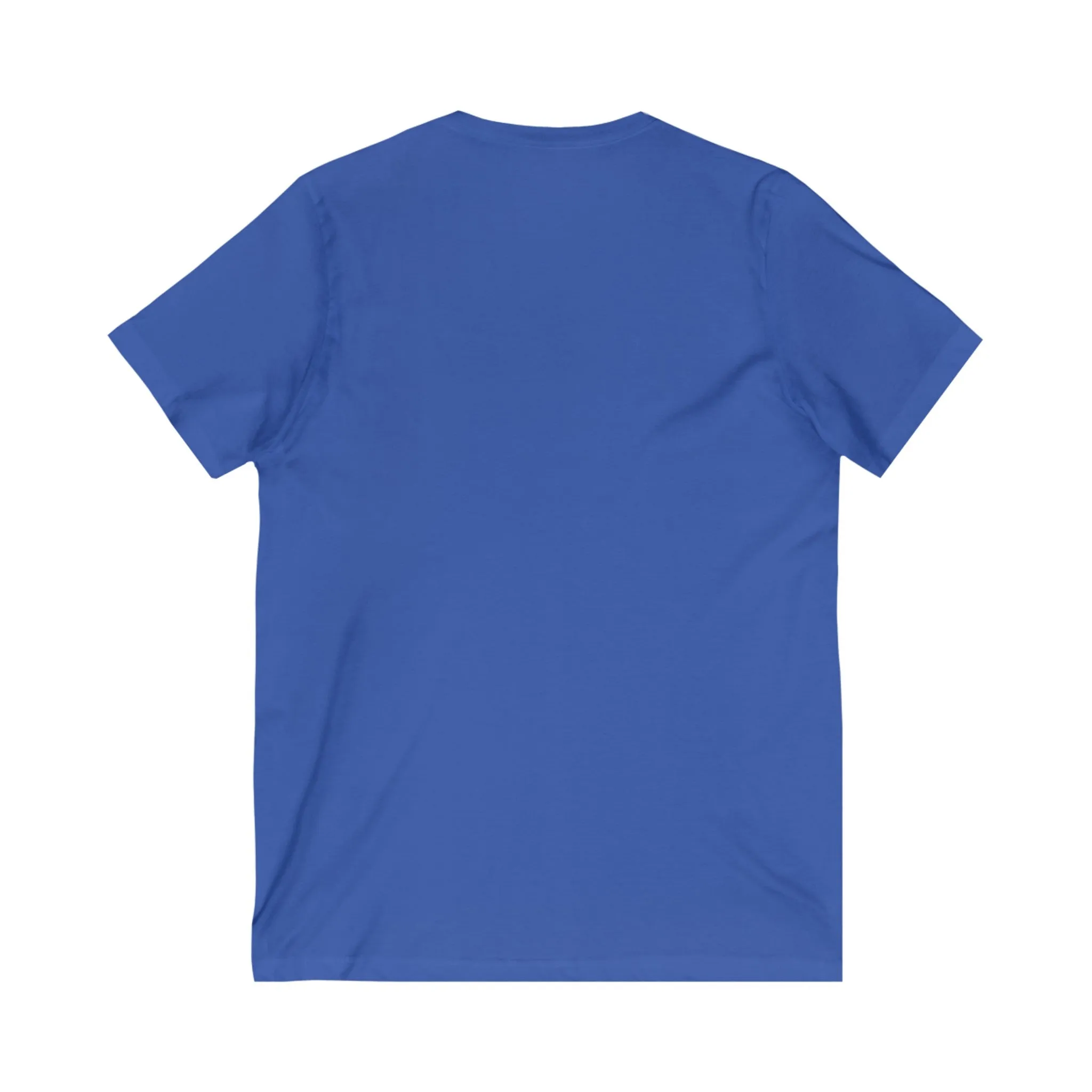 Canadian Comfort: Unisex Jersey Tee Short Sleeve V-Neck Tee