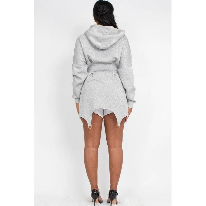 Casual Hoodie Dress