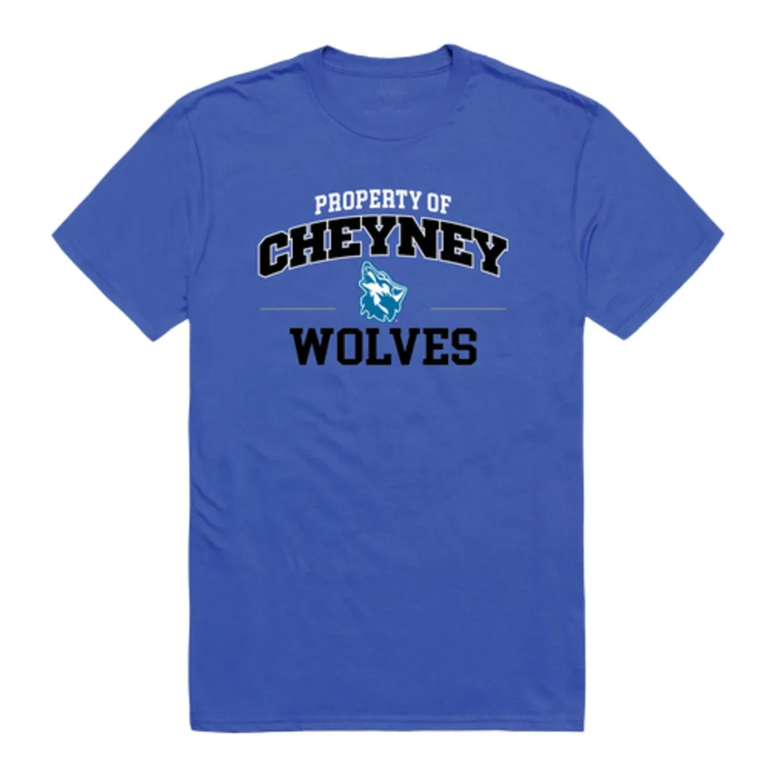Cheyney University of Pennsylvania Wolves Property T-Shirt Tee