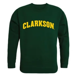 Clarkson University Golden Knights Arch Crewneck Pullover Sweatshirt Sweater Forest