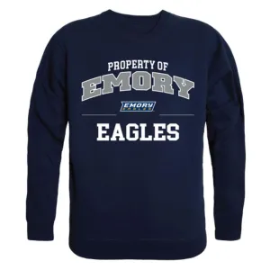 Emory University Eagles Property Crewneck Pullover Sweatshirt Sweater Navy