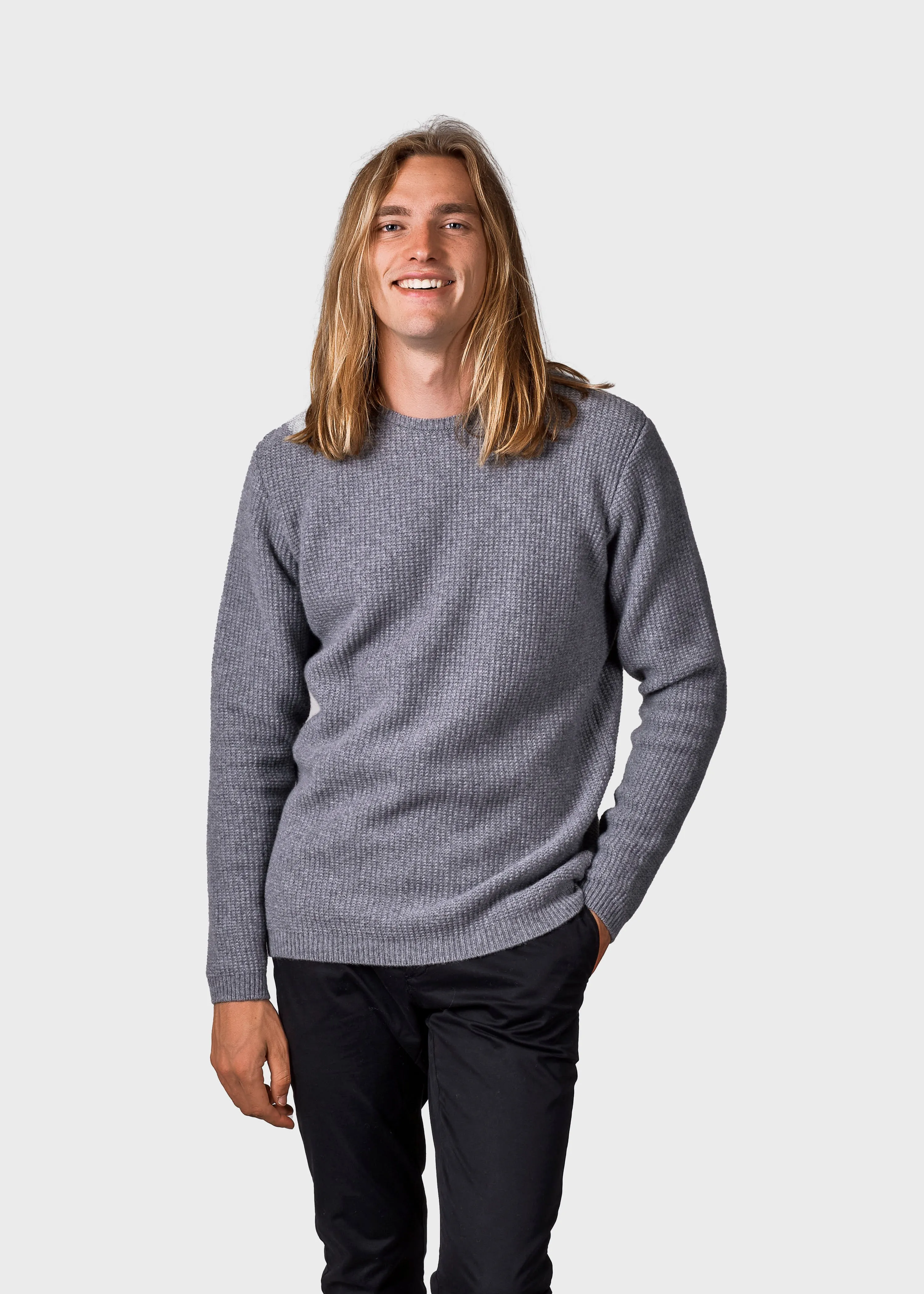Frede knit - Light grey