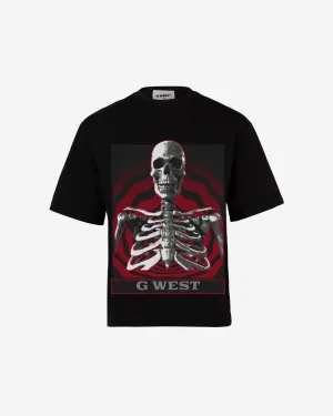 G WEST Skull of the unknown OVersized Tee GWROJMT6