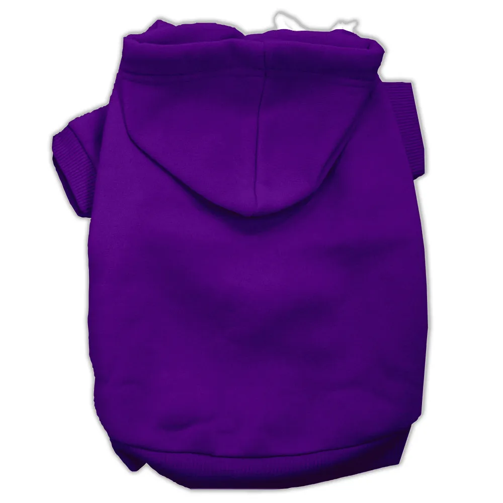 High-Quality Soft Solid-Color Hoodies for Pets - Durable and Comfortable