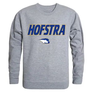 Hofstra University Campus Crewneck Pullover Sweatshirt Sweater Heather Grey