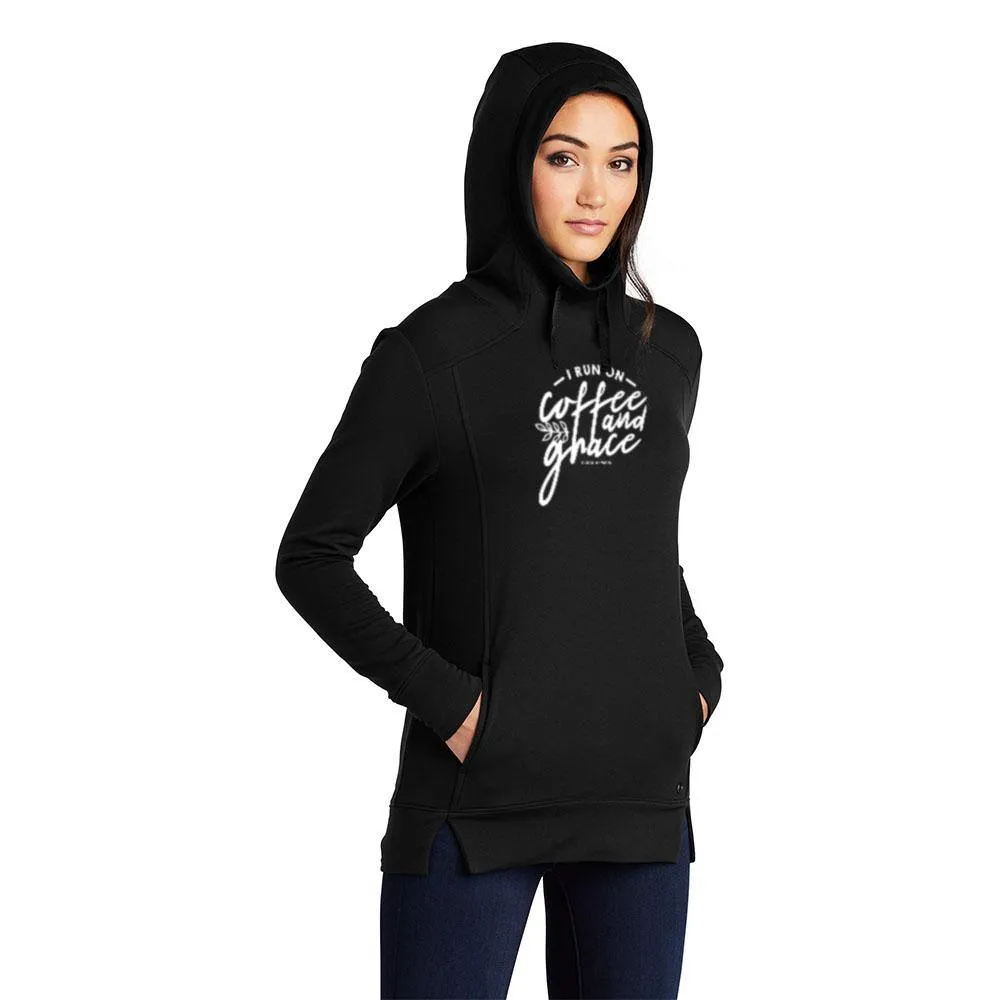 I Run Ladies Athletic Hoodies
