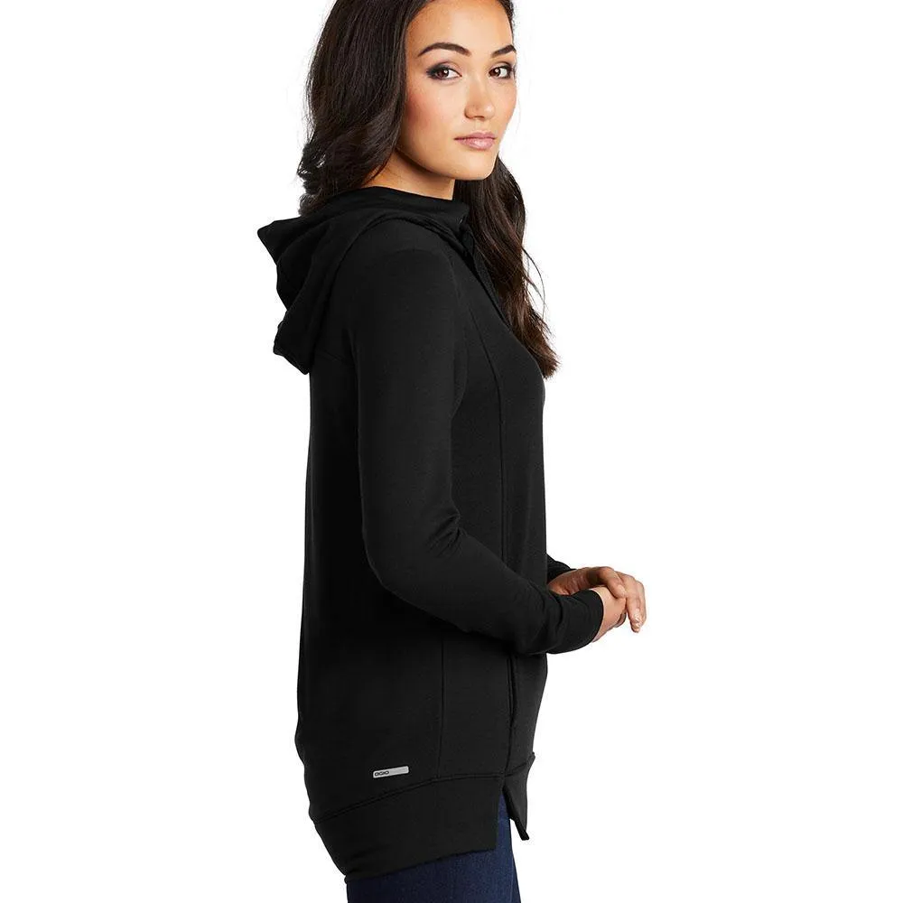 I Run Ladies Athletic Hoodies