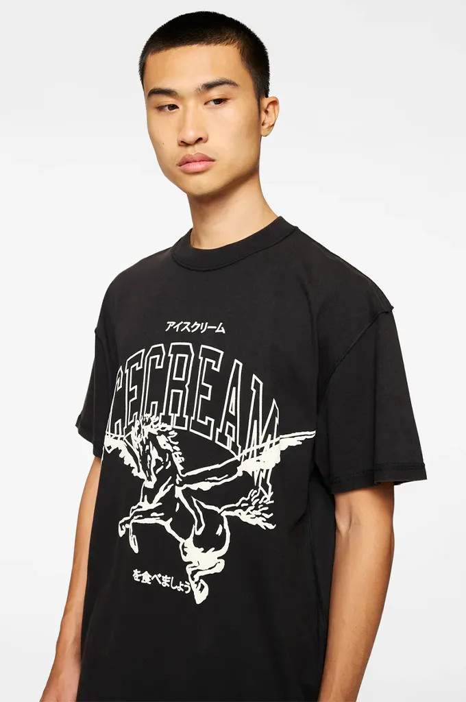 Icecream Gallop SS Knit Oversized Tee