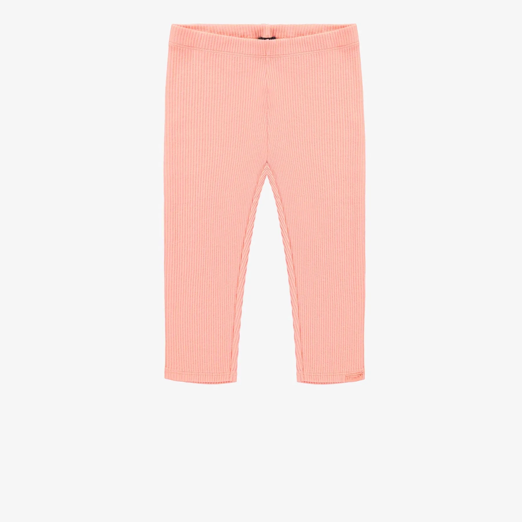 LIGHT PINK  LENGTH LEGGING IN RIBBED KNIT, CHILD
