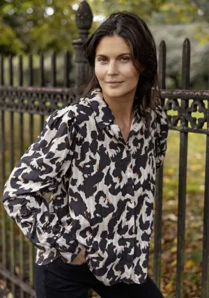 Long Sleeve Blouse - Black