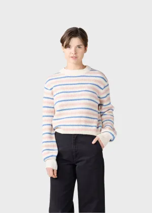Melli knit  - Rose/cream/light blue