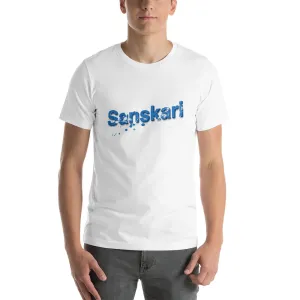 Mister Fab Sanskari Men Round Neck printed (Blue edition) T-Shirts