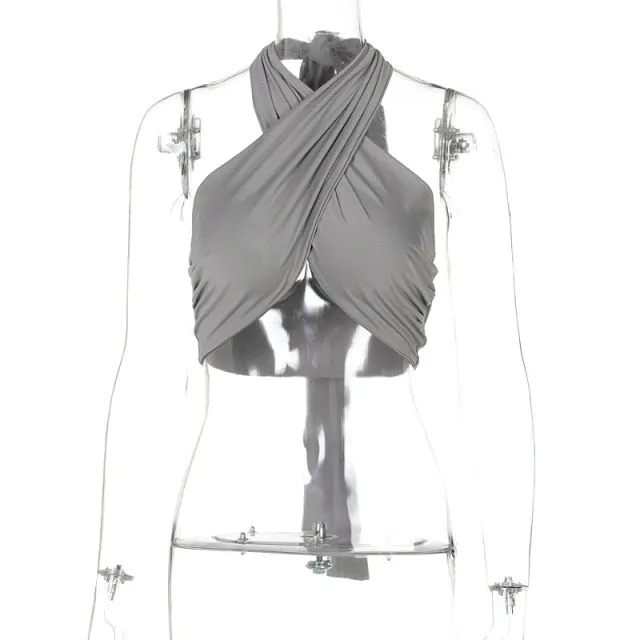 Multi-way Wrap Around Bandage Top