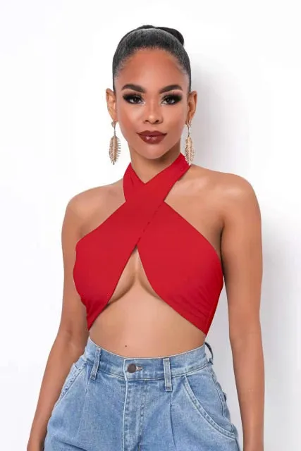 Multi-way Wrap Around Bandage Top