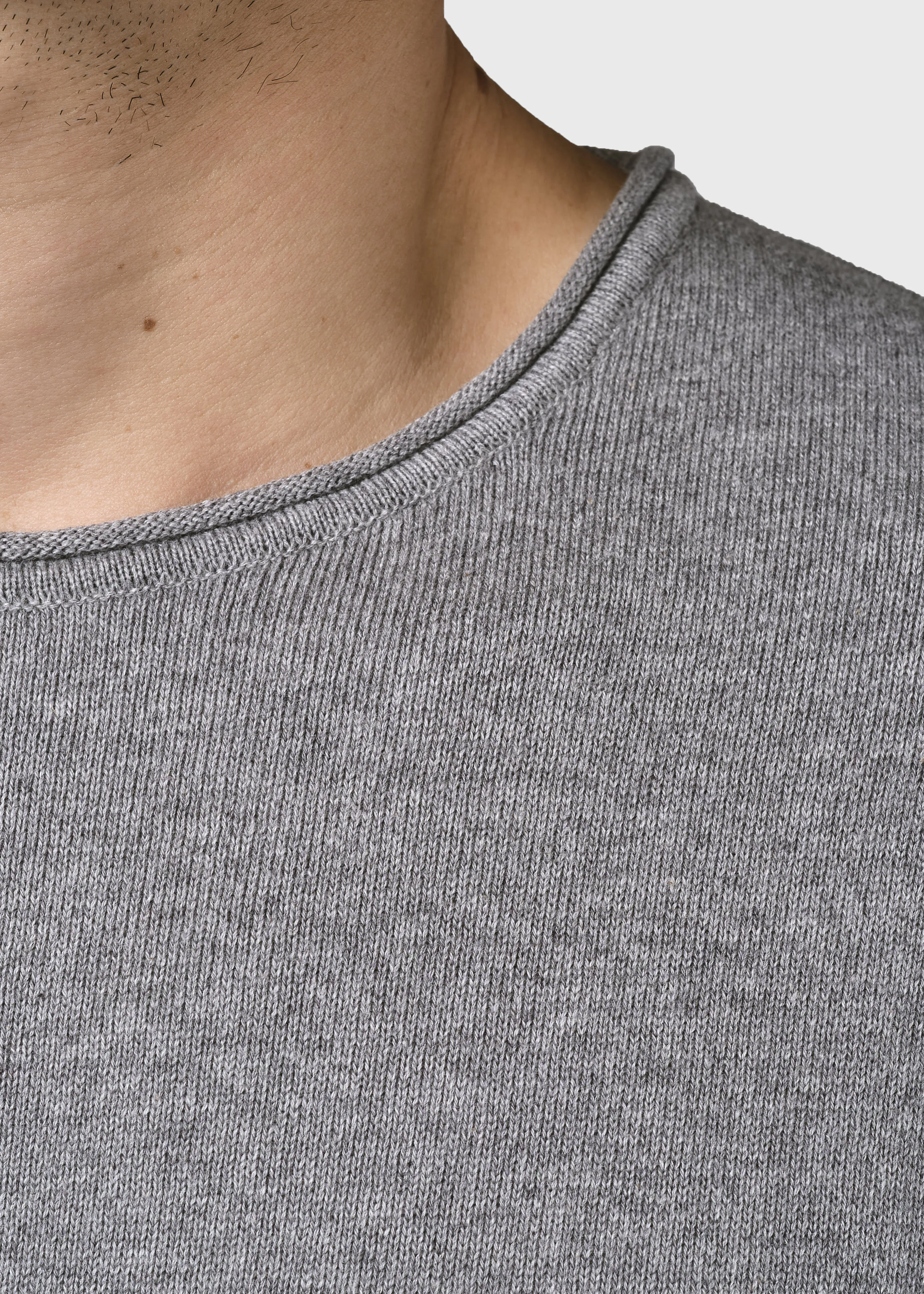 Noah knit - Light grey