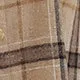 Plaid Button Front Long Sleeve Collar Regular Plus Size Blouse