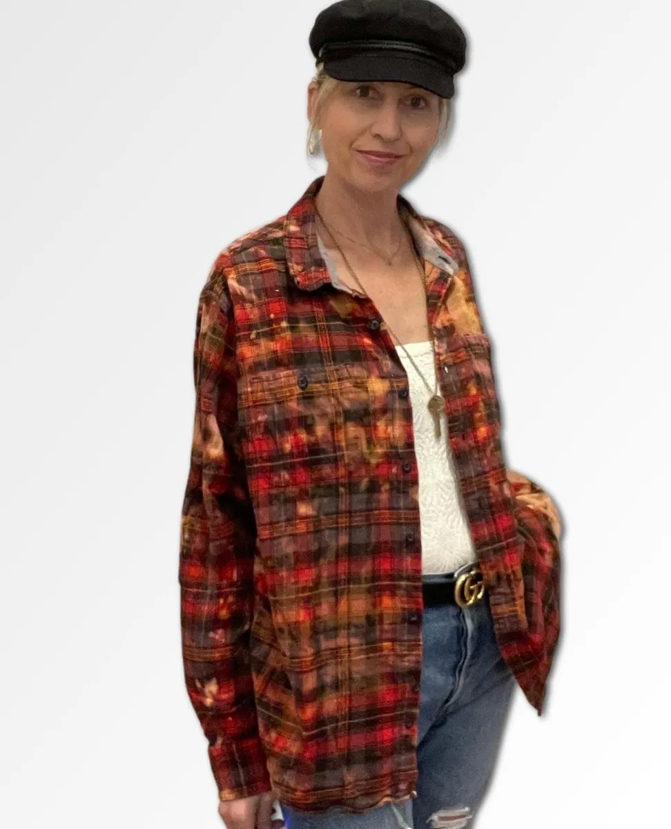 Poppy Outlaw Flannel #2 One Size