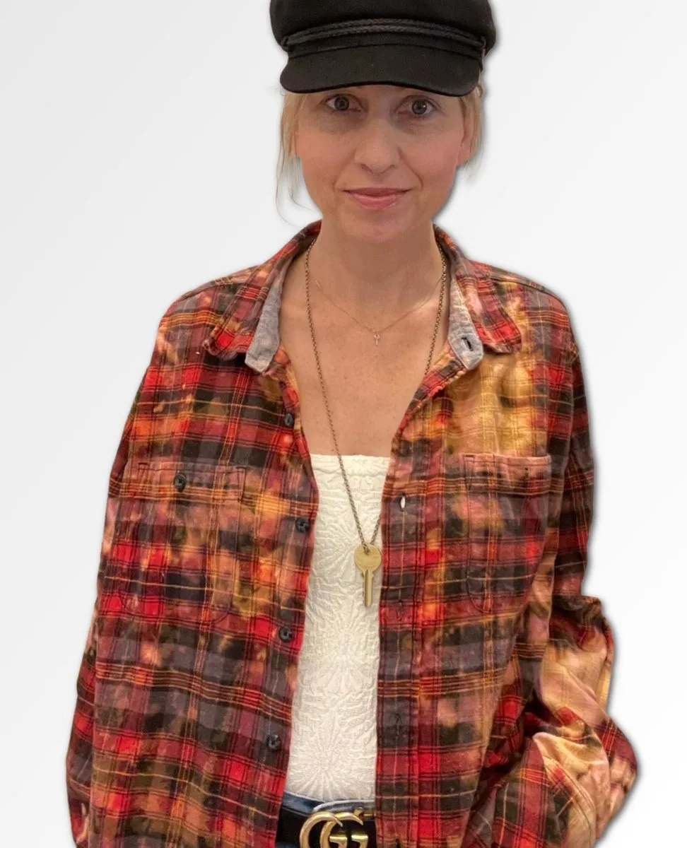 Poppy Outlaw Flannel #2 One Size
