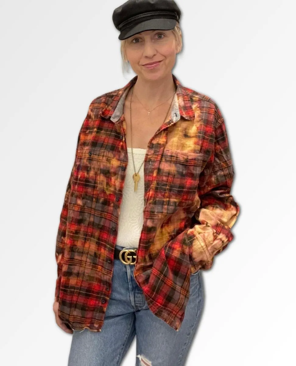 Poppy Outlaw Flannel #2 One Size