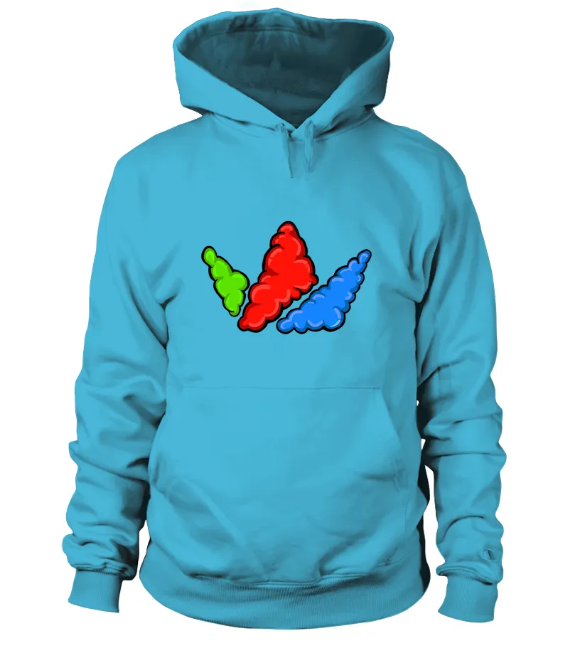 Primary Colors Bubble Crown Signature Hoodie