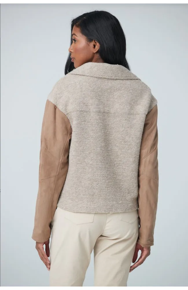 Short Jacket Curve Sleeve