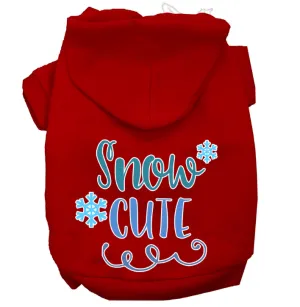 Snow-Cute Dog Hoodie