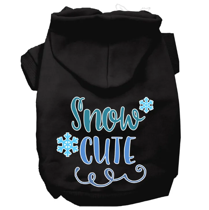Snow-Cute Dog Hoodie