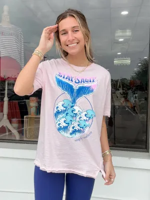 SS Boxy Stay Salty Tee
