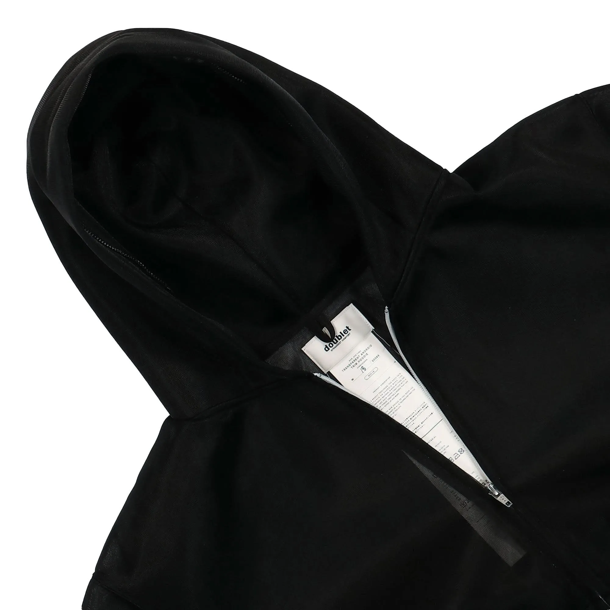 Transparentandroid Trim Hoodie
