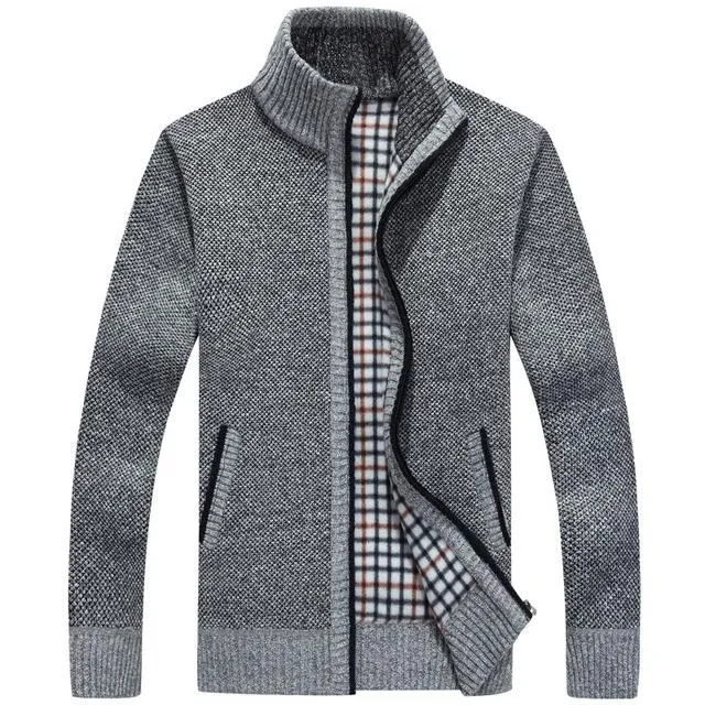 West Louis Velvet Cashmere Sweater Cardigan