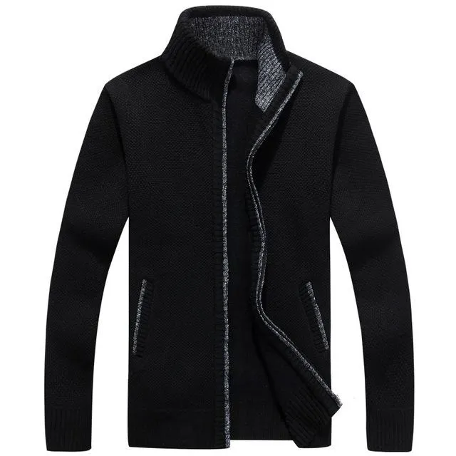 West Louis Velvet Cashmere Sweater Cardigan