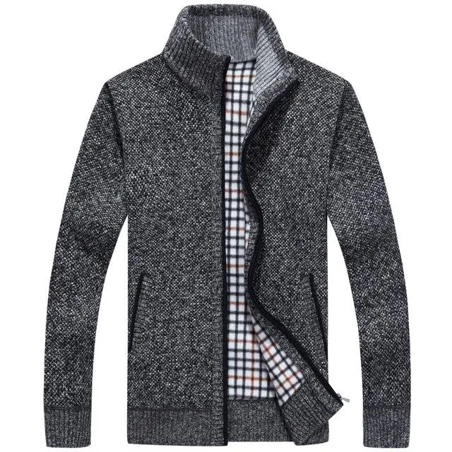 West Louis Velvet Cashmere Sweater Cardigan