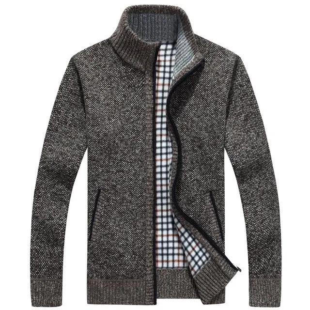 West Louis Velvet Cashmere Sweater Cardigan