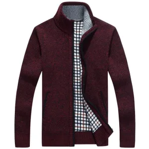 West Louis Velvet Cashmere Sweater Cardigan