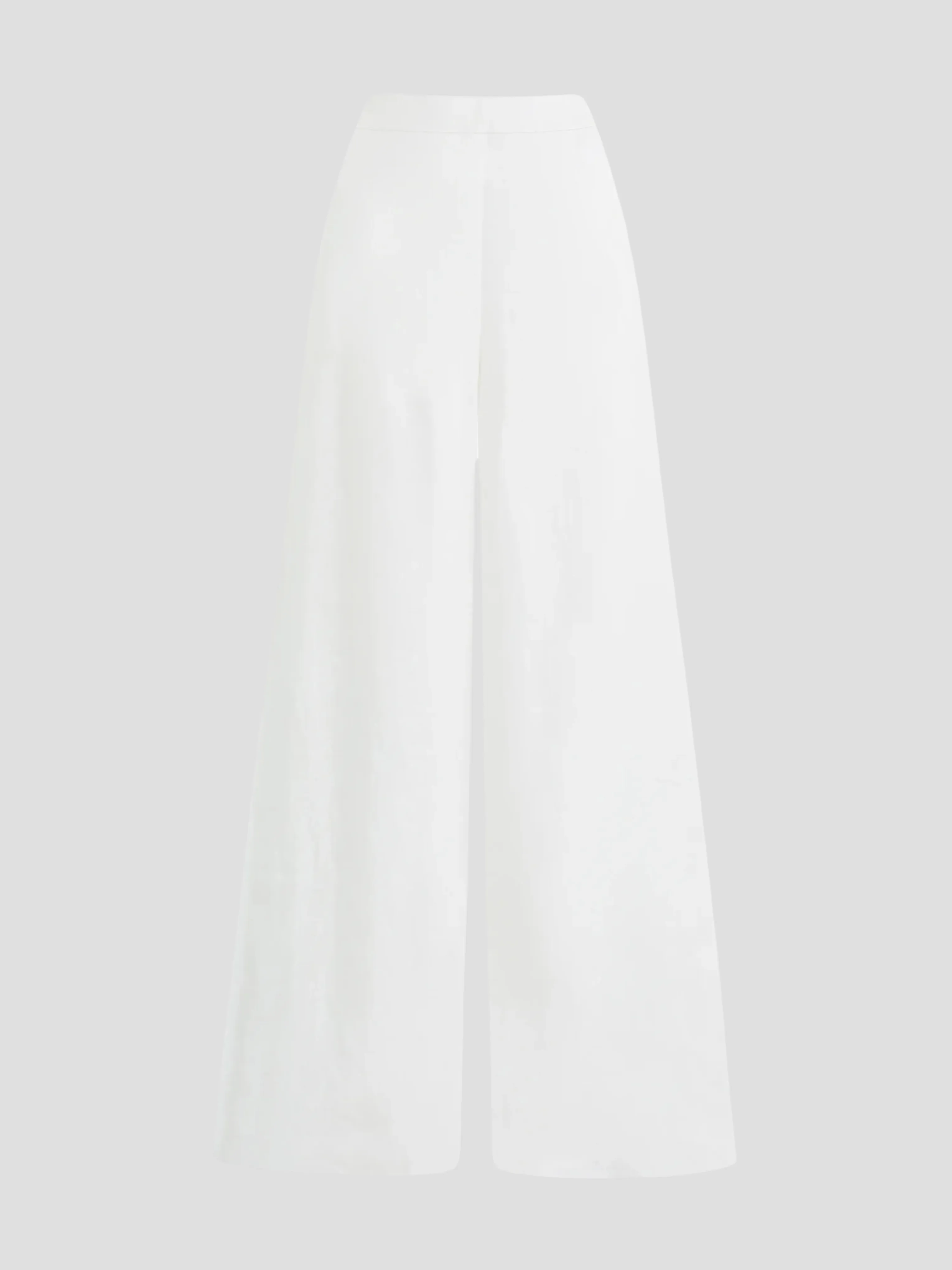Wide Leg Linen Pant in White