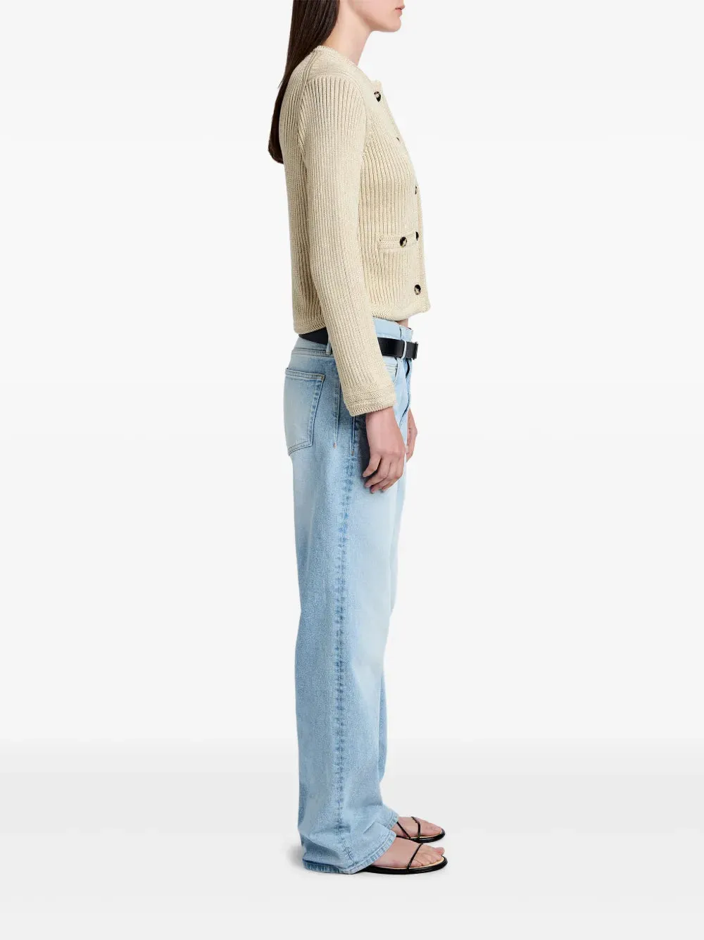 Wilson Knit Jacket in Light Wheat