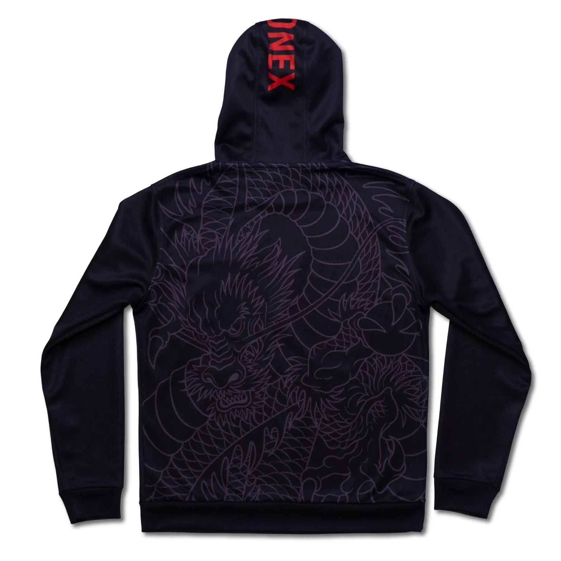 Yonex CNY2024 Linear Dragon Unisex Badminton Hoodie - Black